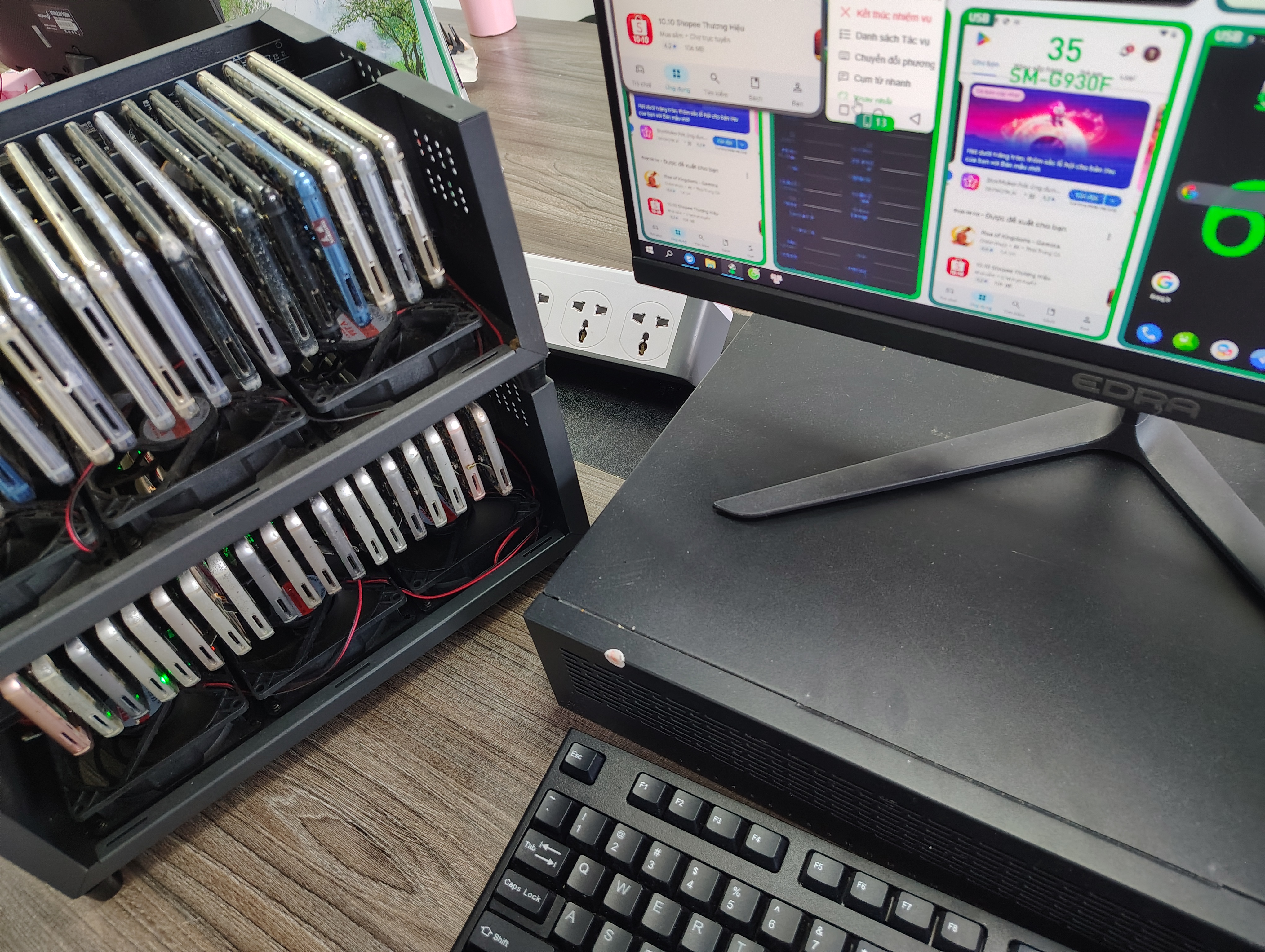 Lắp Đặt Box Phone Farm Tại Đường Kim Giang – Hoàng Mai